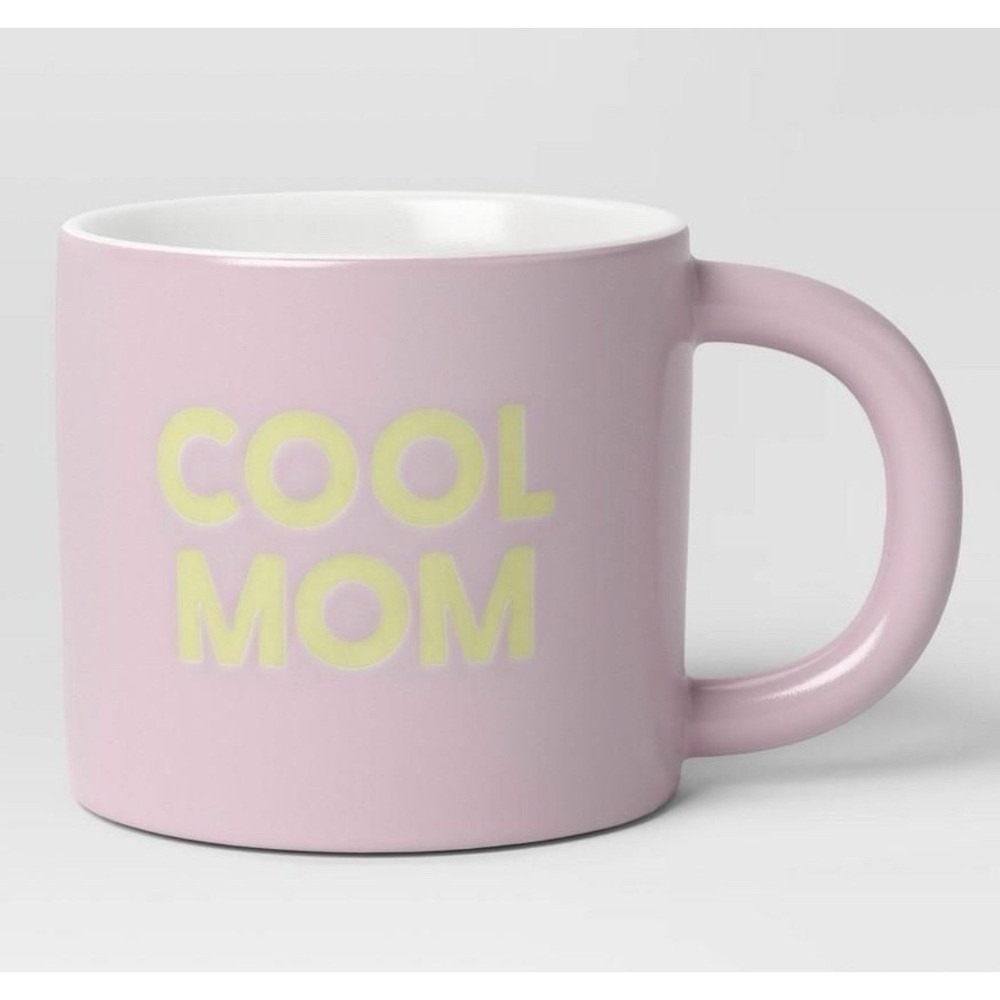 Stoneware Mug Cool Mom Pink Mug 16oz Gift Mother Day Birthday
